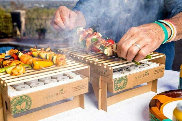 Single Use Biodegradable Mini Grill