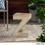 Z Shaped Outdoor Concrete Table2