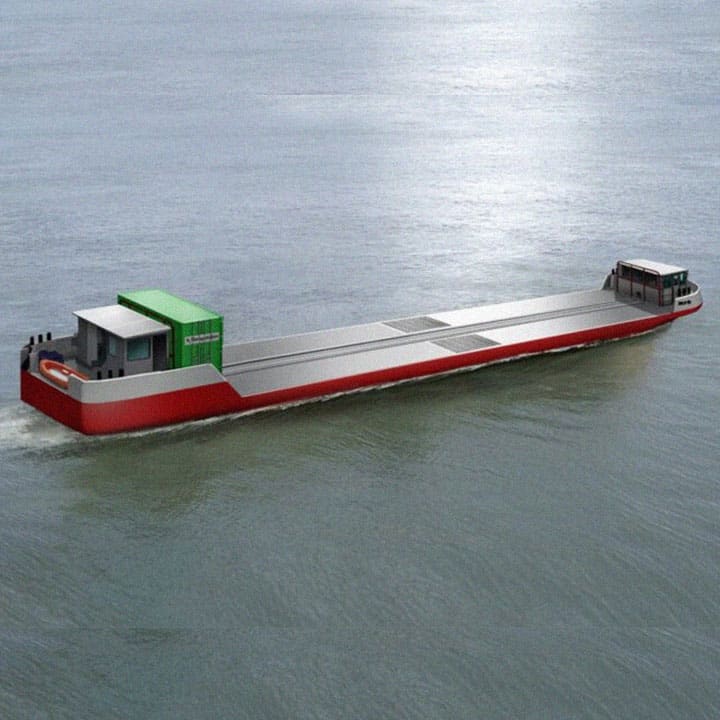 World's First Hydrogen Powered Cargo Vessel