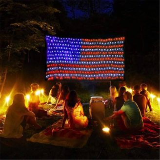 Giant American Flag String Lights2