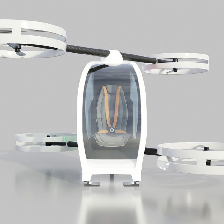 Next Ifly Planet Friendly Safe Electric Personal Evtol Air Vehicle2
