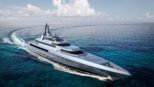 The Silver Edge 260 Foot Superyacht Has The Appearance Of A Navy Frigate