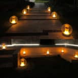 Solar Powered Flame Pool Lights2