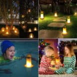 Solar Powered Flame Pool Lights4