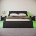 Lyon Wavelike Led Bed Frame3.jpg