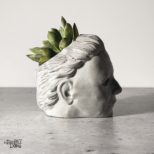 Michael Myers Concrete Planter2