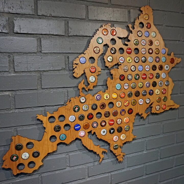 Beer Cap Maps