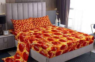 Pepperoni Pizza Bed Set